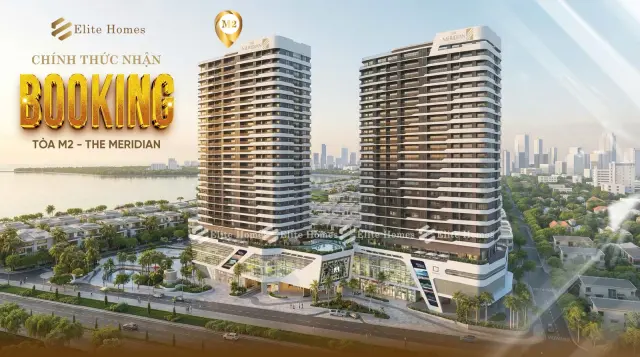 The Meridian: Chính thức nhận booking tòa M2