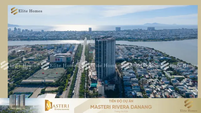 Cập nhật tiến độ Masteri Rivera Đà Nẵng: Dự án tăng tốc về đích