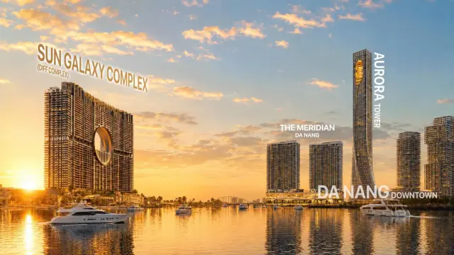 Da Nang Downtown hình thành biểu tượng mới -The Meridian trở thành điểm sáng đầu tư ven sông Hàn