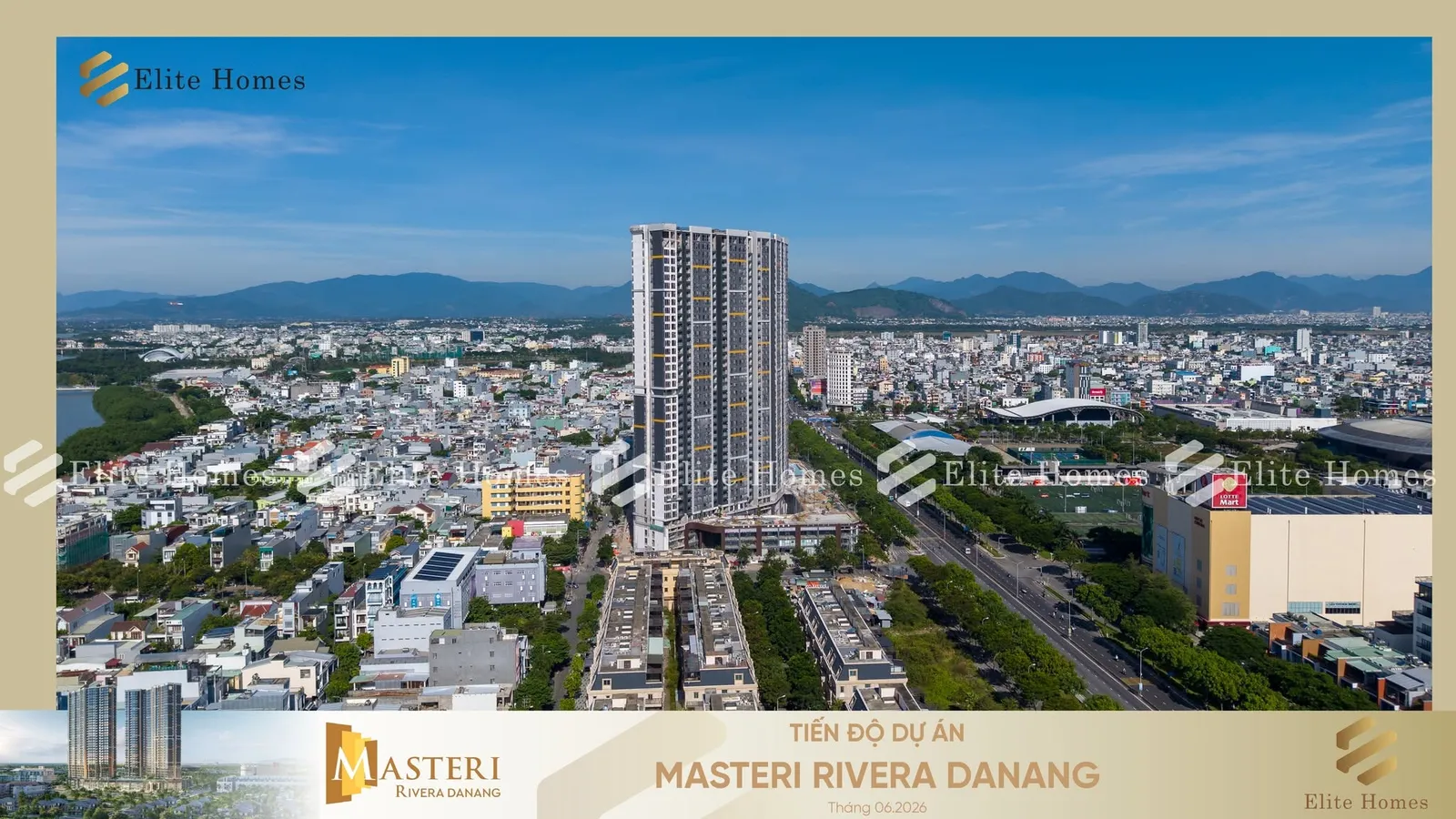 Tiến độ dự án Masteri Rivera Đà Nẵng.